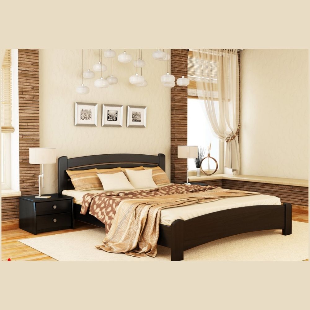 Ліжко дерев'яне Венеція Люкс Естелла